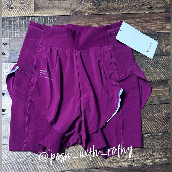 🍋 Lululemon SenseKnit Composite High-Rise Running Short, NWT - Picture 2 of 12